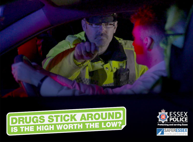 Drug Driving Police officer